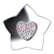 bjt716 orecchini star/heart stainless steel