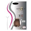 solidea curvy 140 den opaque collant blu navy 4l-xl