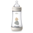 chicco biberon perfect 5 flusso medio in silicone 2 m unisex 240 ml