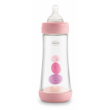 chicco biberon perfect 5 girl silicone 4m+ 300ml