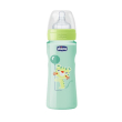 chicco biberon well being colorato polipropilene unisex 330 ml + 4m