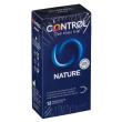 control new nature 2.0, preservativi in lattice naturale, 12 pezzi, protezione sicura e comfort anat