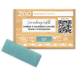 zao make up refill rectangle eye shadow - 127 pearly peacock blue