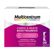multicentrum corpo & mente boost magnesio 30 bustine - integratore di magnesio e vitamina b6