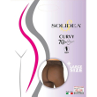 solidea curvy 70 den sheer color visone - l