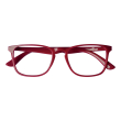 occhiale da lettura premontato vedobene big rosso +2,50 1 paio