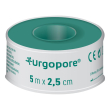 urgo urgopore rocchetto 5 m x 2,5 cm - nastro adesivo in carta ipoallergenico