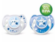 avent succhietto notte in silicone 6-18 mesi 2 pezzi