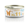 natural code cat xl 11 tonno merluzzo e riso integrale 170gr acqua co...