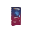 control sensual xtra dots - 6 profilattici con 264 rilievi di piacere
