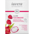 lavera maschera illuminante in tessuto con dragoncello bio e lampone bio - 1 pz.