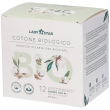ladystar assorbenti esterni 100% cotone bio giorno ali 12 pezzi pz