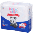 pannolini babystar slim 2/5kg taglia 1 new born 22 pezzi st
