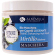 alkemilla eco bio cosmetic botanic alkhair - maschera per capelli al mirtillo - 200 ml