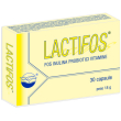 lactifos integratore probiotico con fermenti lattici vivi e fibre prebiotiche 30 capsule