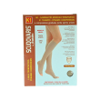 gambaletto medicale k1 maglia tramata punta aperta beige 18-21mmhg m 2 - luropas