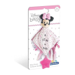 clementoni baby minnie morbida copertina, comforter per bambini, dentizione, tessuto atoossico