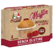 inglese muffin integrale ai lamponi senza glutine 4 pezzi