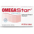 omegastar integratore omega 3 vitamina e 30 capsule molli