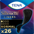 tena silhouette noir - 26 assorbenti normal per perdite urinarie