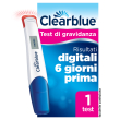 test di gravidanza rilevazione digitale precoce clearblue – 1 test digitale