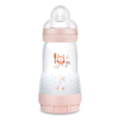 mam biberon easy start 260ml confezione doppia femmina