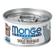 monge monoprotein sfilaccetti solo bufalo, 80 g
