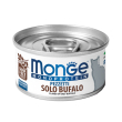 monge gatto monoproteico solo bufalo 80gr (lattina)