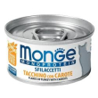 monge cat monoproteico tacchino con carote 80gr sfilaccetti