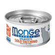 monge gatto monoproteico solo tacchino 80gr (lattina)