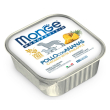 monge cane fruit monoproteico pollo ananas 150gr (vaschetta)