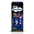 libero sleeptight mutandina assorbente notte 9 22-37kg 10 pezzi