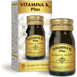 vitamina k2 plus 60 pastiglie - integratore per il buono stato delle ossa