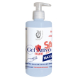 gel igienizzante mani 400 ml a base di alcool e clorexidina