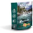 necon natural wellness salmone e riso - alimento completo per gatti adulti 400 gr