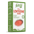 risoni di lenticchie rosse senza glutine - pasta felicia 250 g