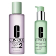 clinique set clarifying lotion 2 + liquid facial soap mild