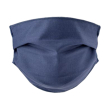 mascherina lavabile per adulti colore denim 2 pezzi