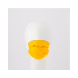 mascherina lavabile per bambini colore giallo 2 pezzi