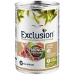 exclusion cane mediterraneo monoproteico noble grain all breeds adult agnello 400gr (lattina)