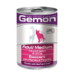 gemon dog bocc ad med manzo fegato 415gr