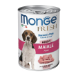 monge cane fresh lattina adulto maiale 400 gr