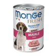 monge cane fresh pate' adult maiale 400gr (lattina)