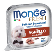 monge cane fresh vaschetta adulto agnello 100 gr