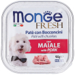 monge fresh adult maiale paté con bocconcini 100 g mangime