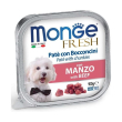 fresh manzo - paté con bocconcini per cani adulti  100 gr