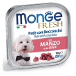 monge cane fresh pate' manzo 100gr (vaschetta)