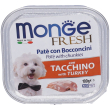 monge fresh tacchino paté con bocconcini - risparmia il 10% con cod