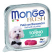 monge cane fresh vaschetta adulto tonno 100 gr