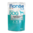 monge cane grill busta adulto merluzzo 100 gr